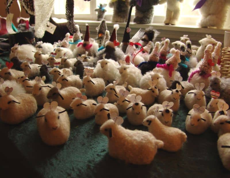 Hembygdsföreningens julmarknad på Öbergska, Styrsö Bratten
